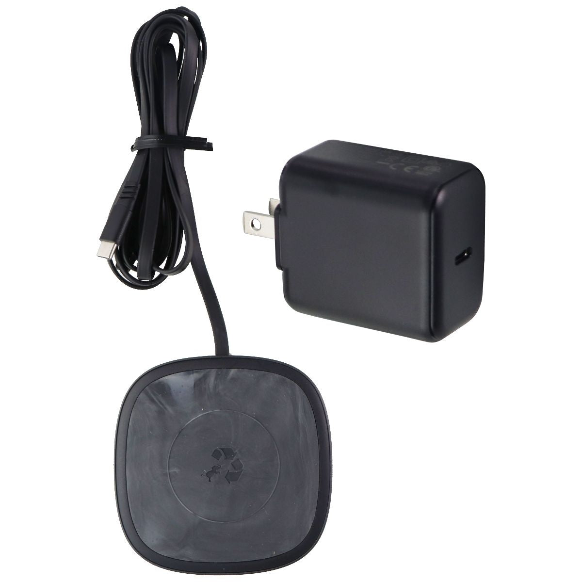 Nimble Apollo 15W Fast Wireless Charger for Apple & Android - Black Cell Phone - Chargers & Cradles Nimble - Simple Cell Bulk Wholesale Pricing - USA Seller