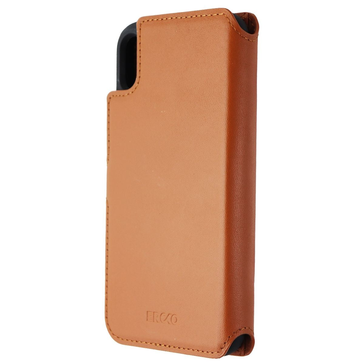 ERCKO 2-in-1 Magnet Wallet Leather Case for iPhone XR - Brown/Black Cell Phone - Cases, Covers & Skins Ercko - Simple Cell Bulk Wholesale Pricing - USA Seller