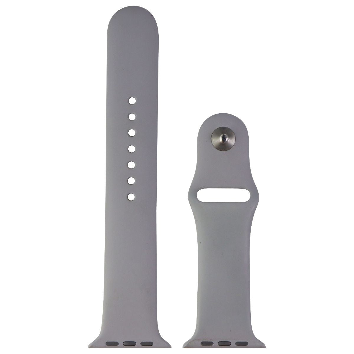 Apple 42mm Sport Band for Apple Watch 42/44/45mm - Fog Gray (M/L Only) Smart Watch Accessories - Watch Bands Apple - Simple Cell Bulk Wholesale Pricing - USA Seller