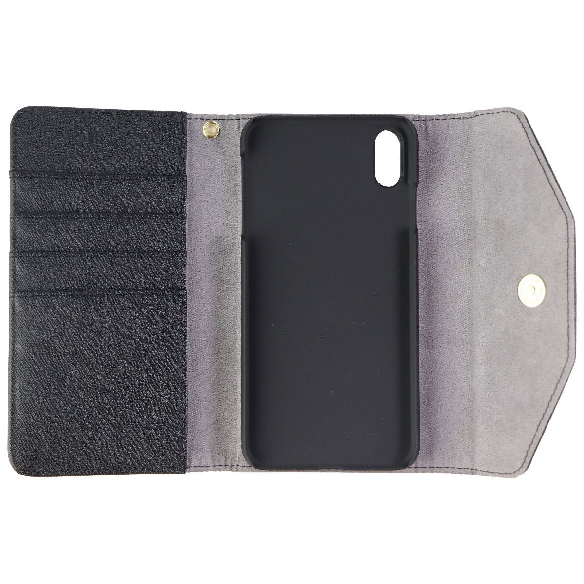 iDeal of Sweden Mayfair Clutch Wallet Case for Apple iPhone Xs Max - Black Cell Phone - Cases, Covers & Skins iDeal of Sweden - Simple Cell Bulk Wholesale Pricing - USA Seller