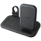 mophie Wireless Charging Stand+ & Pad with USB-A Port for Qi Enabled Devices