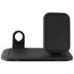 mophie Wireless Charging Stand+ & Pad with USB-A Port for Qi Enabled Devices