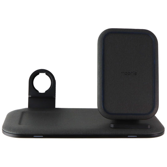 mophie Wireless Charging Stand+ & Pad with USB-A Port for Qi Enabled Devices