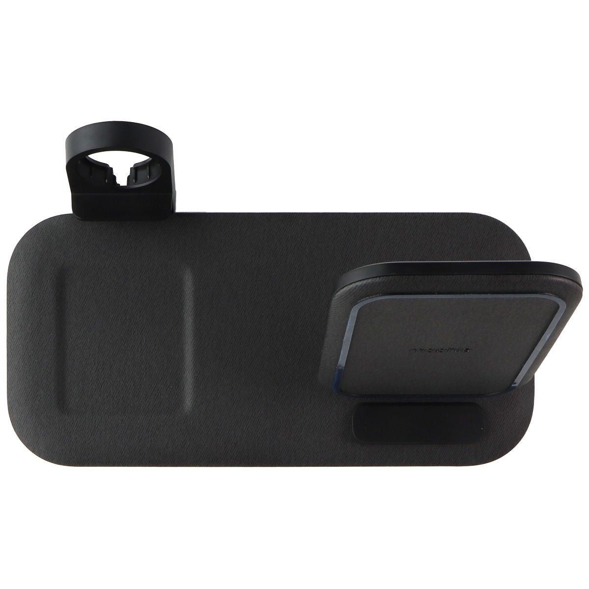 mophie Wireless Charging Stand+ & Pad with USB-A Port for Qi Enabled Devices