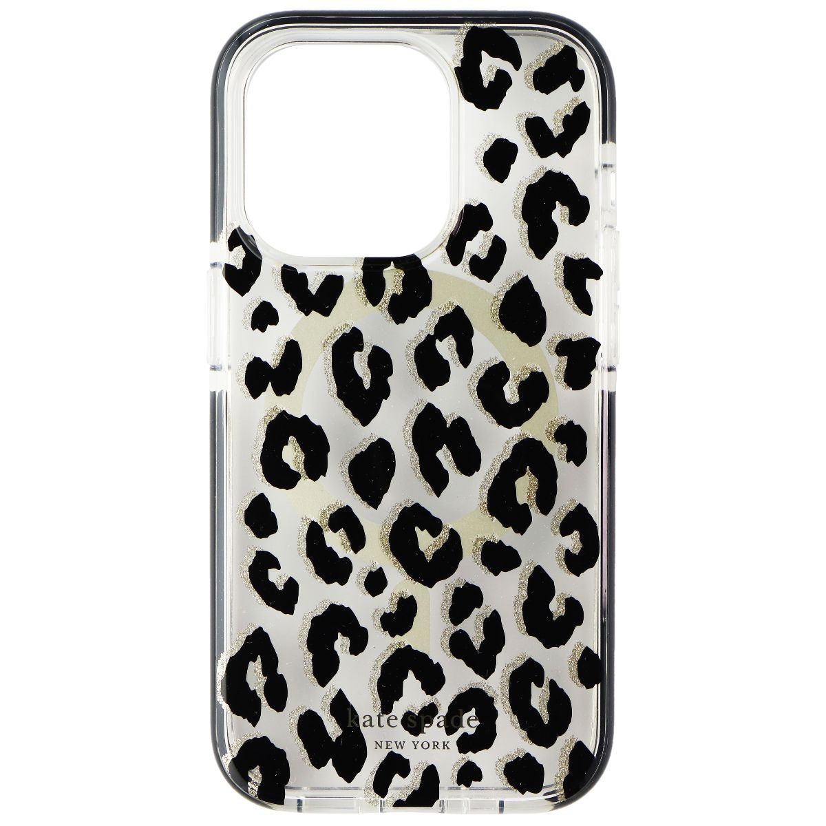 Kate Spade Defensive Hardshell Case for MagSafe for iPhone 14 Pro - City Leopard Cell Phone - Cases, Covers & Skins Kate Spade - Simple Cell Bulk Wholesale Pricing - USA Seller