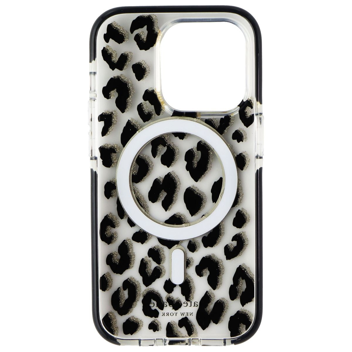 Kate Spade Defensive Hardshell Case for MagSafe for iPhone 14 Pro - City Leopard Cell Phone - Cases, Covers & Skins Kate Spade - Simple Cell Bulk Wholesale Pricing - USA Seller