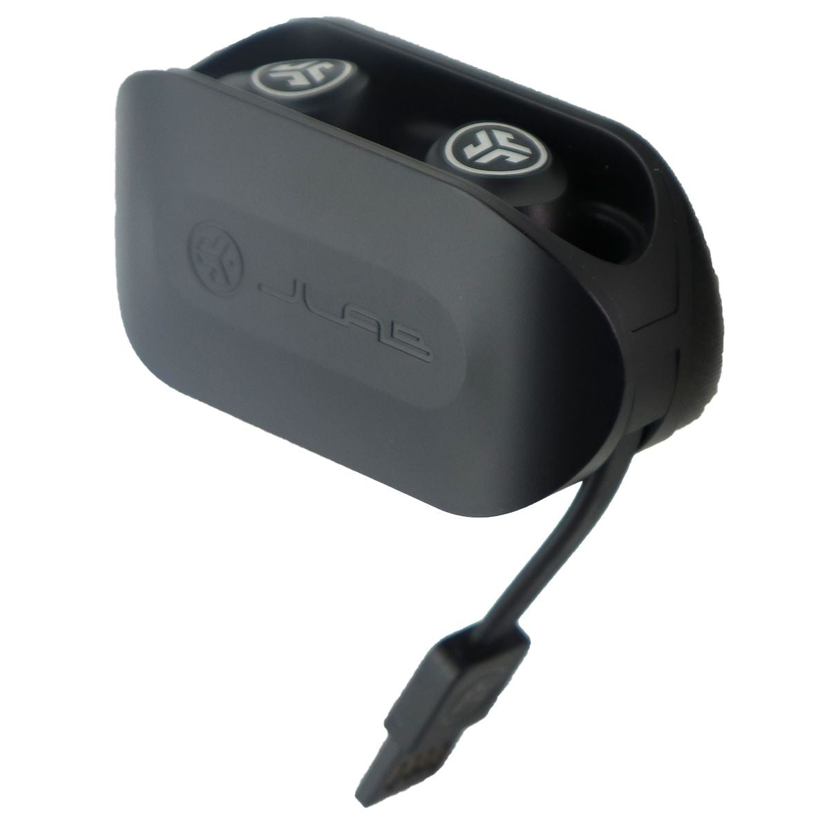 JLab Go Air True Wireless Bluetooth Earbuds + Charging Case - Black Portable Audio - Headphones JLAB - Simple Cell Bulk Wholesale Pricing - USA Seller
