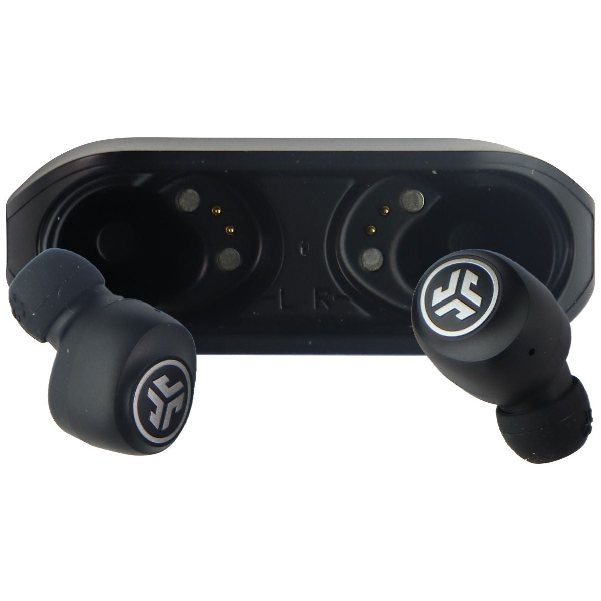 JLab Go Air True Wireless Bluetooth Earbuds + Charging Case - Black Portable Audio - Headphones JLAB - Simple Cell Bulk Wholesale Pricing - USA Seller