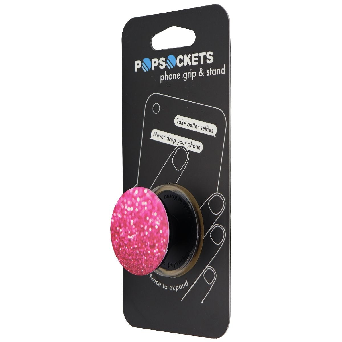 PopSockets: Collapsible Grip & Stand for Phones and Tablets - Magenta Blush Cell Phone - Mounts & Holders PopSockets - Simple Cell Bulk Wholesale Pricing - USA Seller