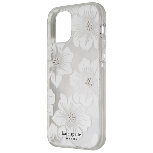 Kate Spade Defensive Hardshell Case for iPhone 12 Pro / 12 - Hollyhock Clear