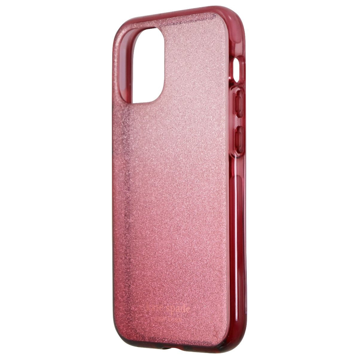 Kate Spade Defensive Hardshell Case for iPhone 12 mini - Glitter Ombre Magenta Cell Phone - Cases, Covers & Skins Kate Spade    - Simple Cell Bulk Wholesale Pricing - USA Seller