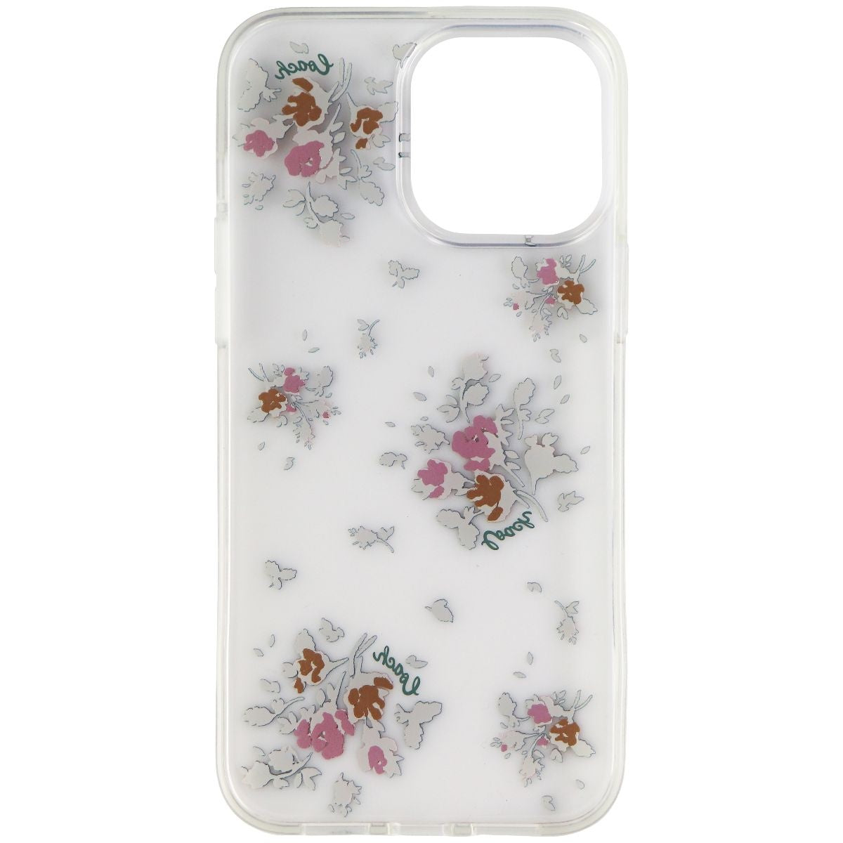 Coach Protective Case for iPhone 13 Pro Max - Rose Bouquet Floral / Clear Cell Phone - Cases, Covers & Skins Coach    - Simple Cell Bulk Wholesale Pricing - USA Seller