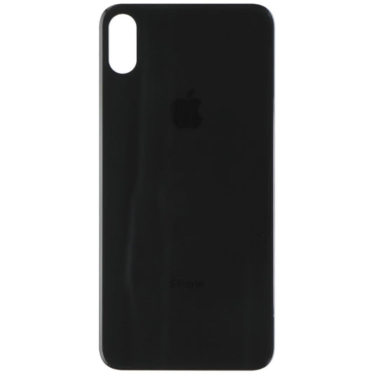 Repair Part - Back Glass Panel for Apple iPhone Xs Max - Black with Logo Cell Phone - Replacement Parts & Tools Unbranded    - Simple Cell Bulk Wholesale Pricing - USA Seller