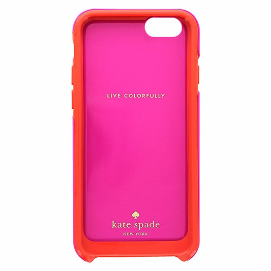 Kate Spade Hybrid Hardshell Case for iPhone 6s/6 - Pink Candy Stripe Cell Phone - Cases, Covers & Skins Kate Spade    - Simple Cell Bulk Wholesale Pricing - USA Seller