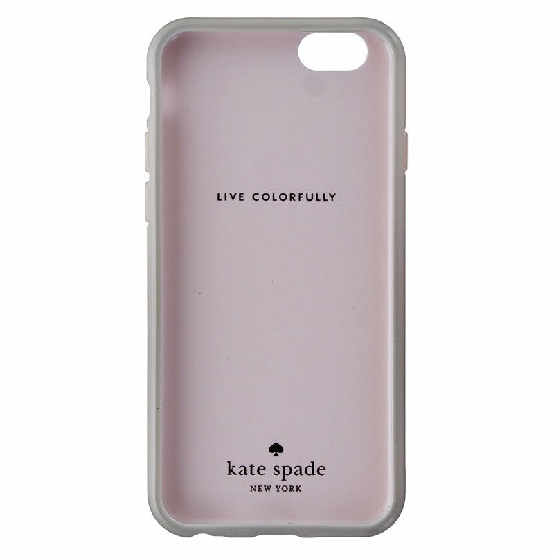 Kate Spade New York Hybrid Case for iPhone 6/6s - Light Pink / Rose Gold Stripe Cell Phone - Cases, Covers & Skins Kate Spade - Simple Cell Bulk Wholesale Pricing - USA Seller