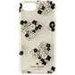 Kate Spade New York Hardshell Case for iPhone 8 and 7 - Clear/Blk White Flowers Cell Phone - Cases, Covers & Skins Kate Spade - Simple Cell Bulk Wholesale Pricing - USA Seller