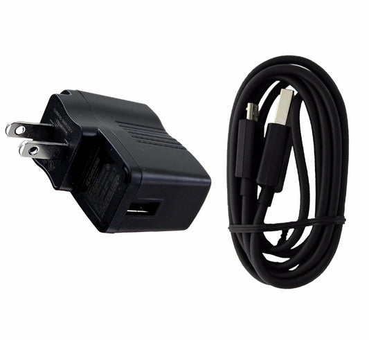 Kyocera (SCP-37ADT) Travel Charger & Cable for Micro USB Devices - Black Cell Phone - Cables & Adapters Kyocera - Simple Cell Bulk Wholesale Pricing - USA Seller