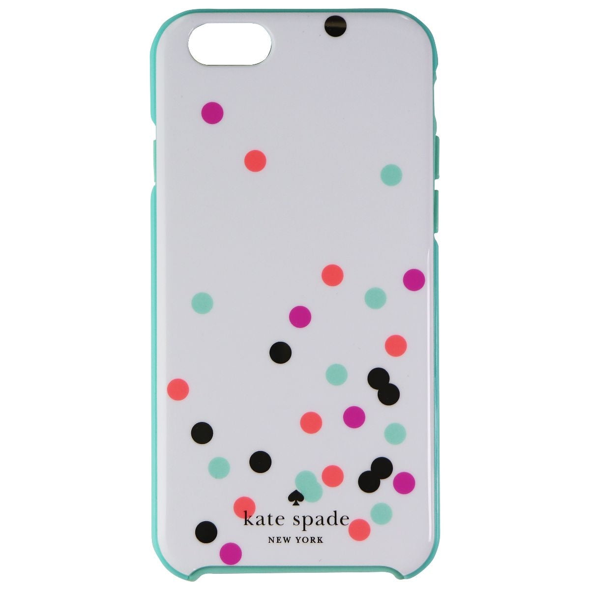Kate Spade Hybrid Hardshell Case for Apple iPhone 6s/6 - Teal/White/Multi Cell Phone - Cases, Covers & Skins Kate Spade - Simple Cell Bulk Wholesale Pricing - USA Seller