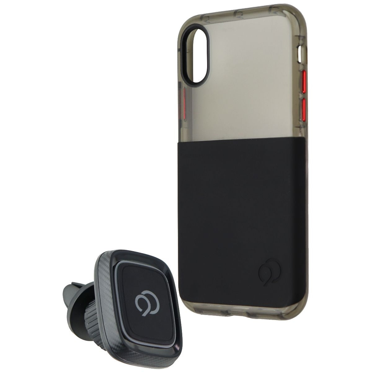 Nimbus9 Ghost 2 Series Case and Mount Kit for iPhone Xs/X - Black/Tinted Cell Phone - Cases, Covers & Skins Nimbus9 - Simple Cell Bulk Wholesale Pricing - USA Seller