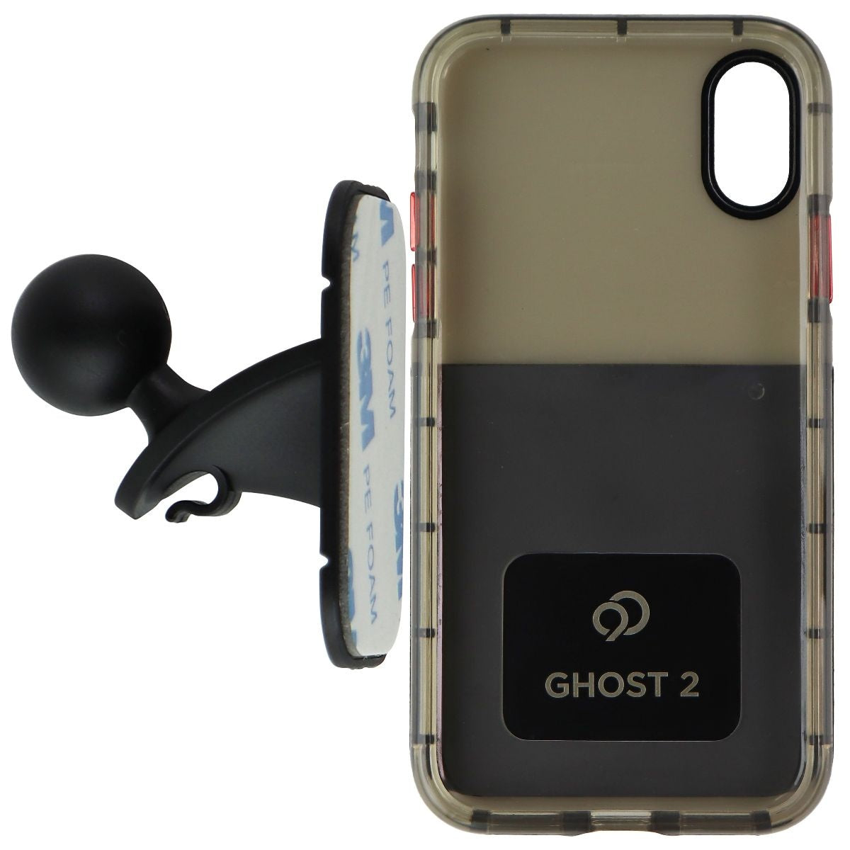 Nimbus9 Ghost 2 Series Case and Mount Kit for iPhone Xs/X - Black/Tinted Cell Phone - Cases, Covers & Skins Nimbus9 - Simple Cell Bulk Wholesale Pricing - USA Seller