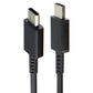 Samsung 3.3ft USB-C to USB-C (Type C) Charge and Sync Cable EP-DA705BBZ - Black Cell Phone - Cables & Adapters Samsung - Simple Cell Bulk Wholesale Pricing - USA Seller
