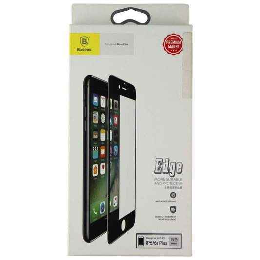 Baseus Arc Tempered Glass Film for Apple iPhone 6/6S Plus - White Cell Phone - Screen Protectors Baseus    - Simple Cell Bulk Wholesale Pricing - USA Seller