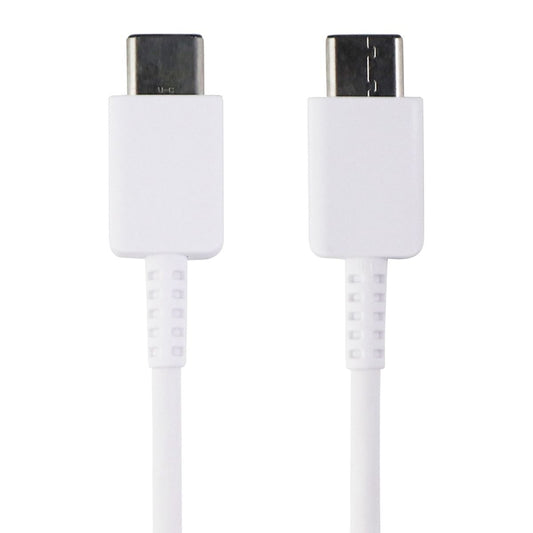 BULK Samsung (3.3-Ft) USB-C to USB-C (Type C) Charge & Sync Cable - White Cell Phone - Cables & Adapters Samsung - Simple Cell Bulk Wholesale Pricing - USA Seller
