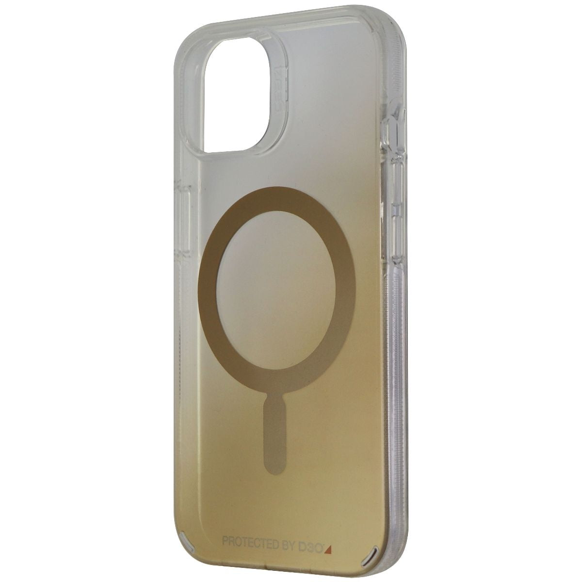 ZAGG Milan Snap Series Case for MagSafe for Apple iPhone 13 - Gold/Clear Cell Phone - Cases, Covers & Skins Zagg - Simple Cell Bulk Wholesale Pricing - USA Seller