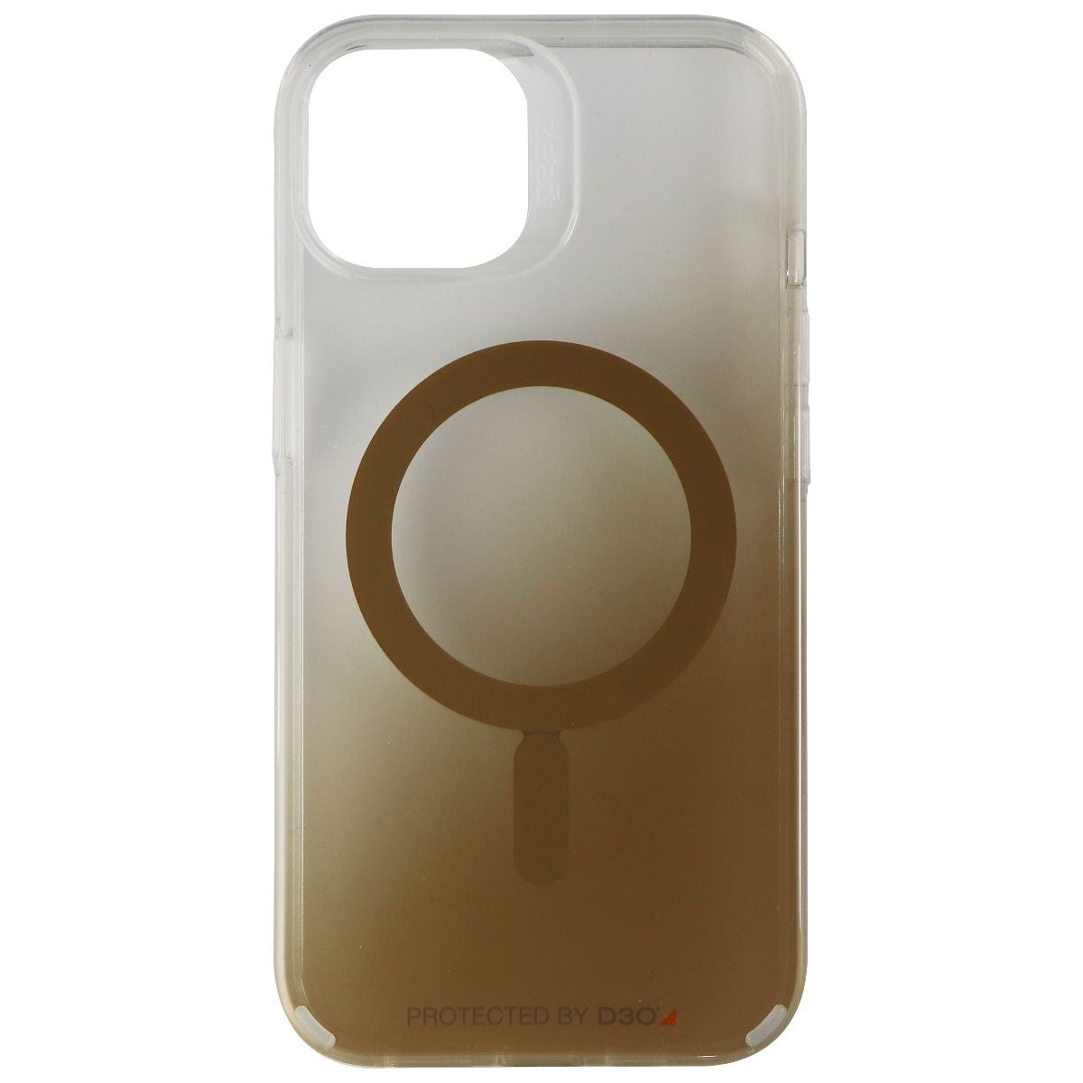 ZAGG Milan Snap Series Case for MagSafe for Apple iPhone 13 - Gold/Clear Cell Phone - Cases, Covers & Skins Zagg - Simple Cell Bulk Wholesale Pricing - USA Seller