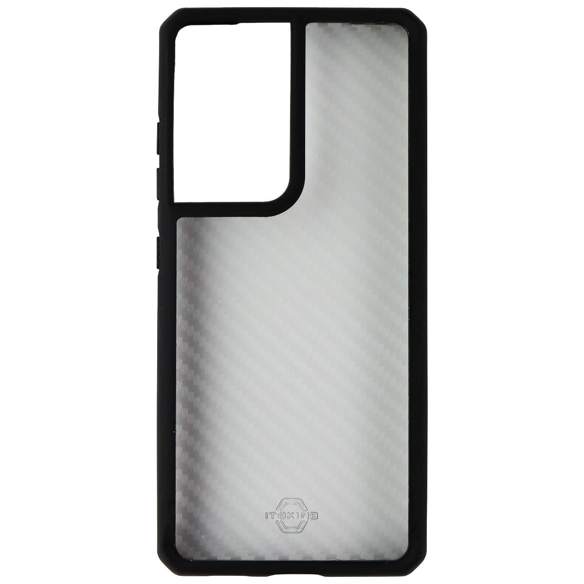 ITSKINS Hybrid Tek Case for Samsung Galaxy S21 Ultra / S21 Ultra 5G - Clear/Blk Cell Phone - Cases, Covers & Skins ITSKINS - Simple Cell Bulk Wholesale Pricing - USA Seller