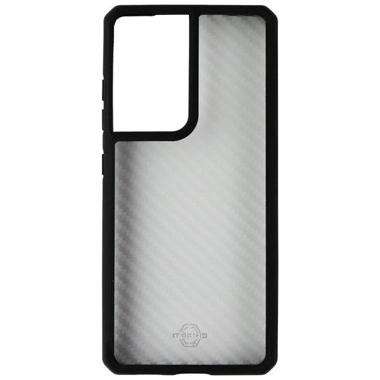 ITSKINS Hybrid Tek Case for Samsung Galaxy S21 Ultra / S21 Ultra 5G - Clear/Blk Cell Phone - Cases, Covers & Skins ITSKINS - Simple Cell Bulk Wholesale Pricing - USA Seller