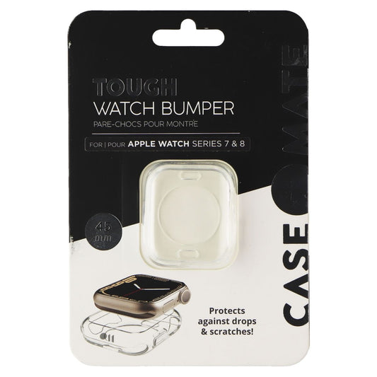 Case-Mate Tough Watch Bumper for Apple Watch Series 7 & 8 (45mm) - Clear Smart Watch Accessories - Smart Watch Cases Case-Mate    - Simple Cell Bulk Wholesale Pricing - USA Seller