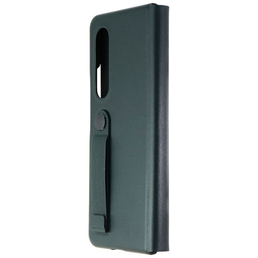 Samsung Leather Protective Cover for Galaxy Z Fold3 5G - Green (EF-FF926LGEGUS) Cell Phone - Cases, Covers & Skins Samsung - Simple Cell Bulk Wholesale Pricing - USA Seller