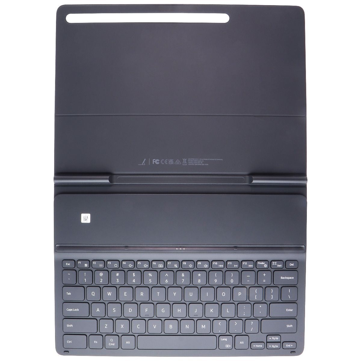 Samsung Official Book Cover Keyboard Slim for Galaxy Tab S8+/S7+/S7 FE - Black iPad/Tablet Accessories - Cases, Covers, Keyboard Folios Samsung - Simple Cell Bulk Wholesale Pricing - USA Seller