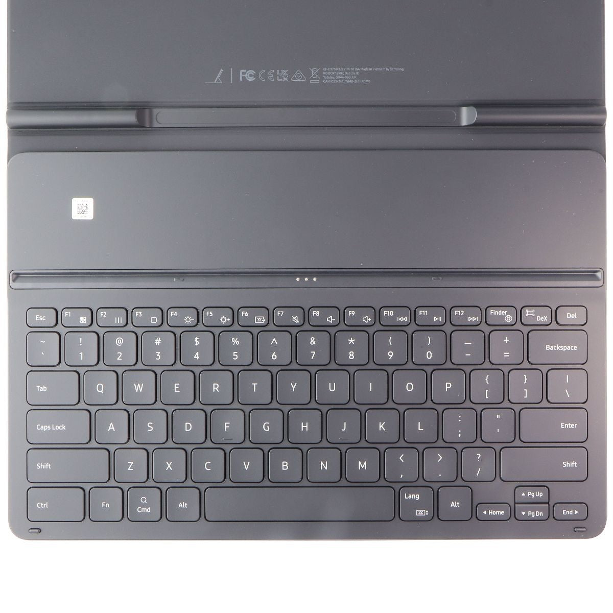 Samsung Official Book Cover Keyboard Slim for Galaxy Tab S8+/S7+/S7 FE - Black iPad/Tablet Accessories - Cases, Covers, Keyboard Folios Samsung - Simple Cell Bulk Wholesale Pricing - USA Seller