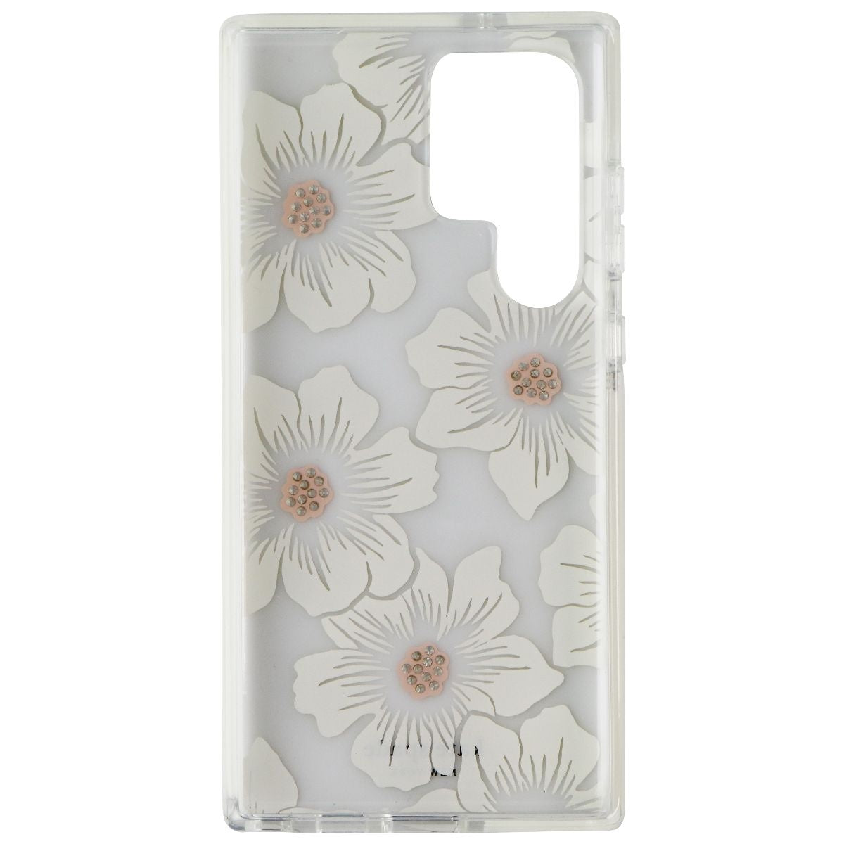 Kate Spade Defensive Hardshell Case for Samsung Galaxy S23 Ultra - Hollyhock Cell Phone - Cases, Covers & Skins Kate Spade - Simple Cell Bulk Wholesale Pricing - USA Seller