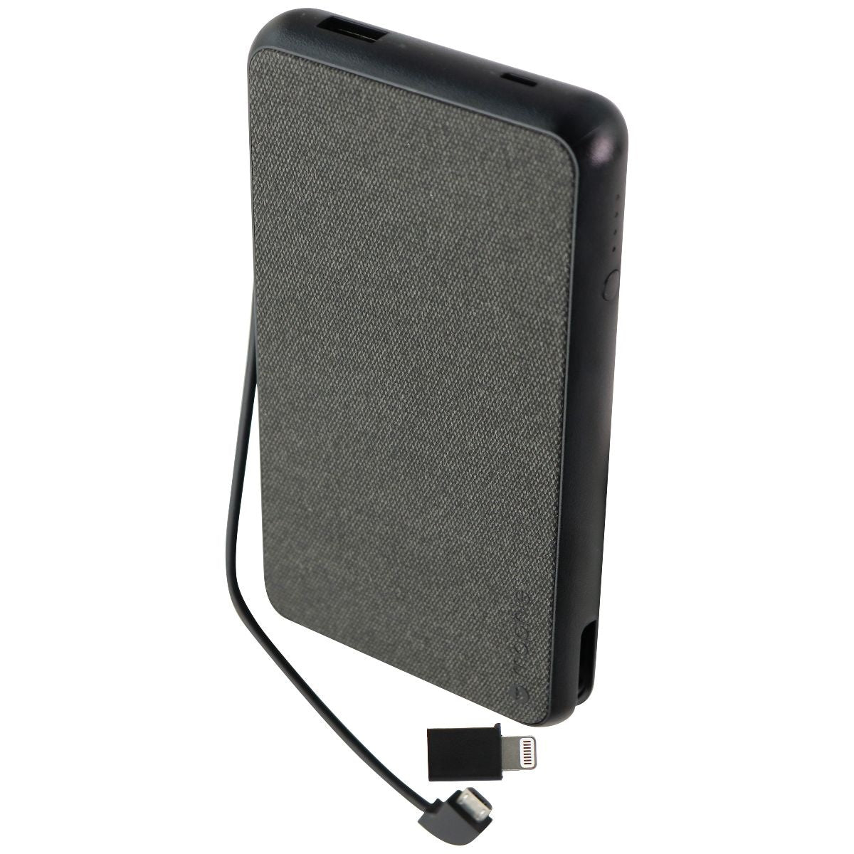 Mophie Powerstation Plus XL 10,000mAh Battery with Built-in Cable - Black Cell Phone - Chargers & Cradles Mophie - Simple Cell Bulk Wholesale Pricing - USA Seller