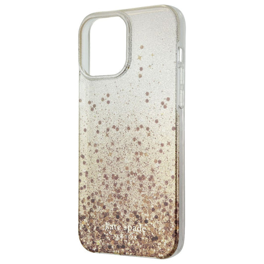 Kate Spade Hardshell Case for iPhone 13 Pro Max/12 Pro Max - Glitter Champagne