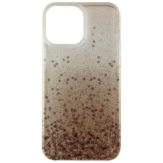 Kate Spade Hardshell Case for iPhone 13 Pro Max/12 Pro Max - Glitter Champagne