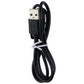 Hand Candy 2.5-Foot Micro-USB to USB Charge and Sync Cable - Black Cell Phone - Cables & Adapters Hand Candy - Simple Cell Bulk Wholesale Pricing - USA Seller