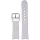 Samsung Sport Band for Galaxy Watch4 & Watch4 Classic - Silver 20mm Medium/Large Smart Watch Accessories - Watch Bands Samsung - Simple Cell Bulk Wholesale Pricing - USA Seller