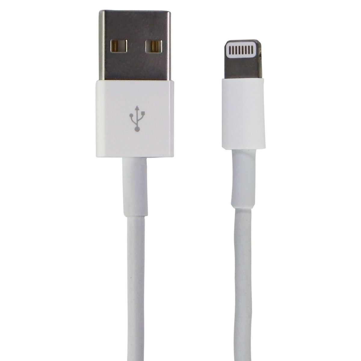 Apple (3.3-ft/1m) Lightning 8-Pin to USB Cable - White (A1480) Cell Phone - Cables & Adapters Apple    - Simple Cell Bulk Wholesale Pricing - USA Seller