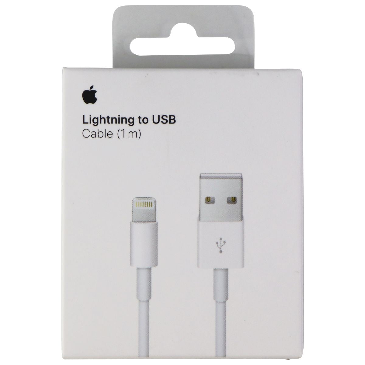 Apple (3.3-ft/1m) Lightning 8-Pin to USB Cable - White (A1480) Cell Phone - Cables & Adapters Apple    - Simple Cell Bulk Wholesale Pricing - USA Seller