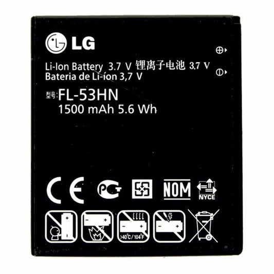 LG Rechargeable 1,500mAh OEM Battery (FL-53HN) for Thrill P925 Optimus G2X P999