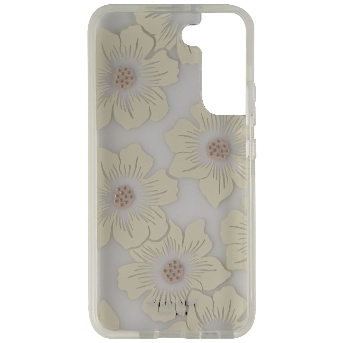 Kate Spade Defensive Hardshell Case for Galaxy (S22+) - Hollyhock Floral Cell Phone - Cases, Covers & Skins Kate Spade    - Simple Cell Bulk Wholesale Pricing - USA Seller