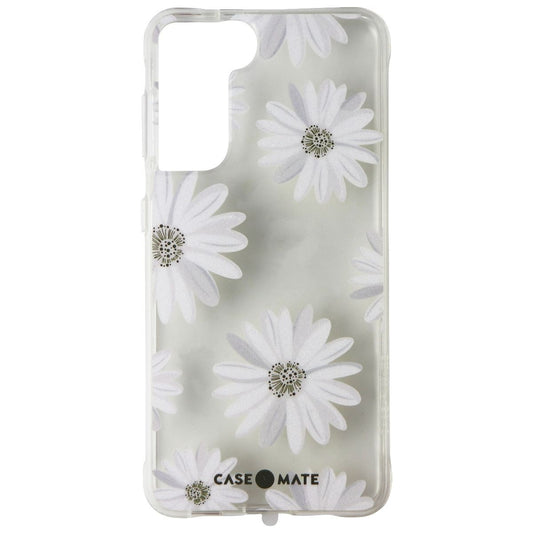 Case-Mate Prints Hardshell Case for Samsung Galaxy S21 5G - Glitter Daisies Cell Phone - Cases, Covers & Skins Case-Mate - Simple Cell Bulk Wholesale Pricing - USA Seller