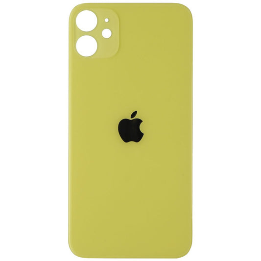 Repair Part - Back Glass Panel for Apple iPhone 11 - Yellow with Logo Cell Phone - Replacement Parts & Tools Unbranded - Simple Cell Bulk Wholesale Pricing - USA Seller