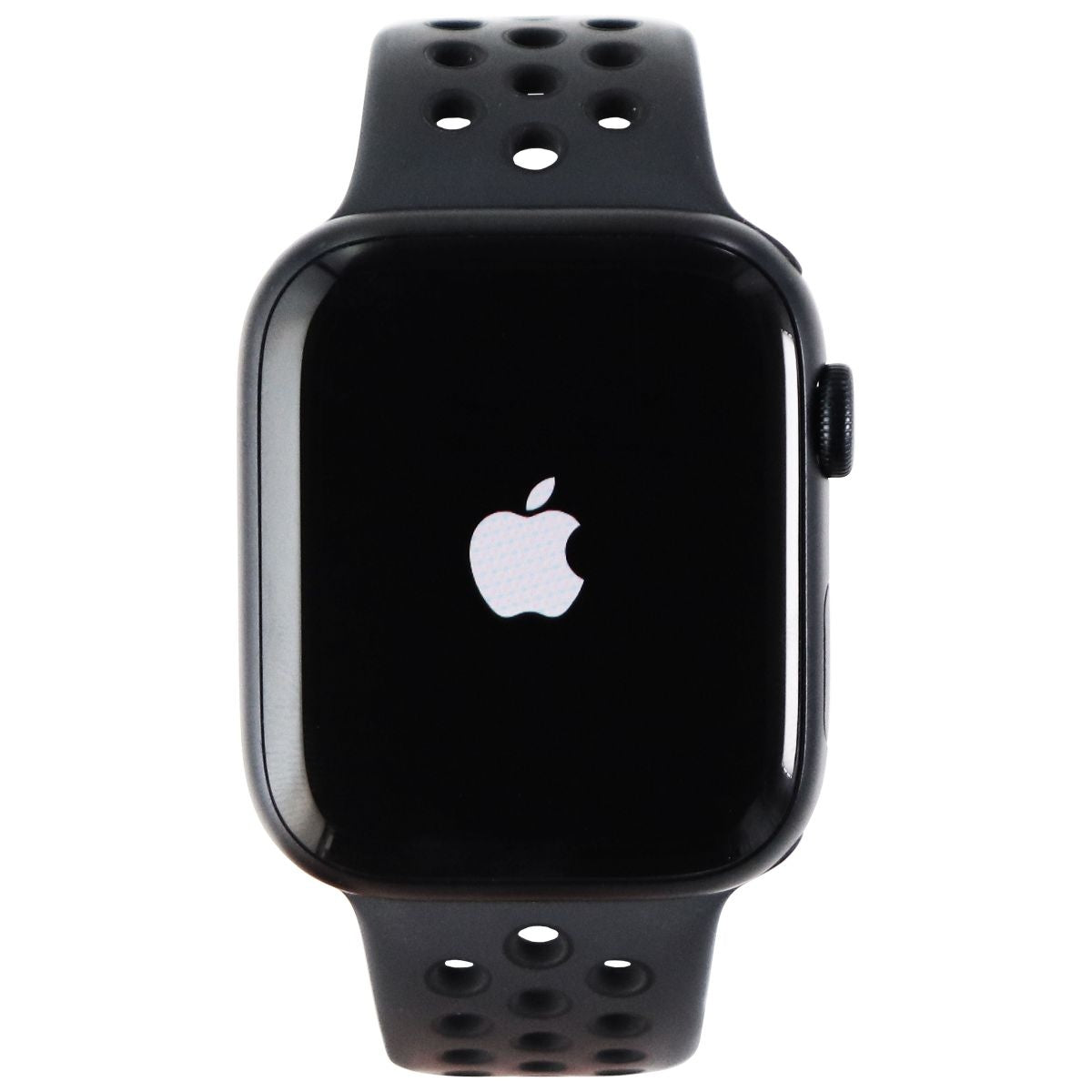 Apple Watch Nike Series 7 (A2474) GPS Only - 45mm Midnight Alu Ant/Bk Sp Band Smart Watches Apple - Simple Cell Bulk Wholesale Pricing - USA Seller