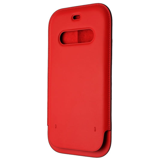 Apple Leather Sleeve for MagSafe for iPhone 12 Pro Max - (Product) RED Cell Phone - Cases, Covers & Skins Apple    - Simple Cell Bulk Wholesale Pricing - USA Seller
