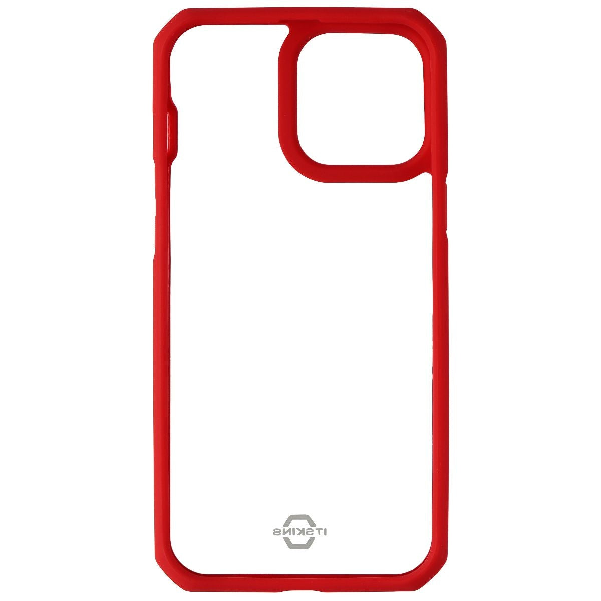 ITSKINS Hybrid Solid Protective Case for iPhone 13 Pro Max - Red and Transparent Cell Phone - Cases, Covers & Skins ITSKINS - Simple Cell Bulk Wholesale Pricing - USA Seller